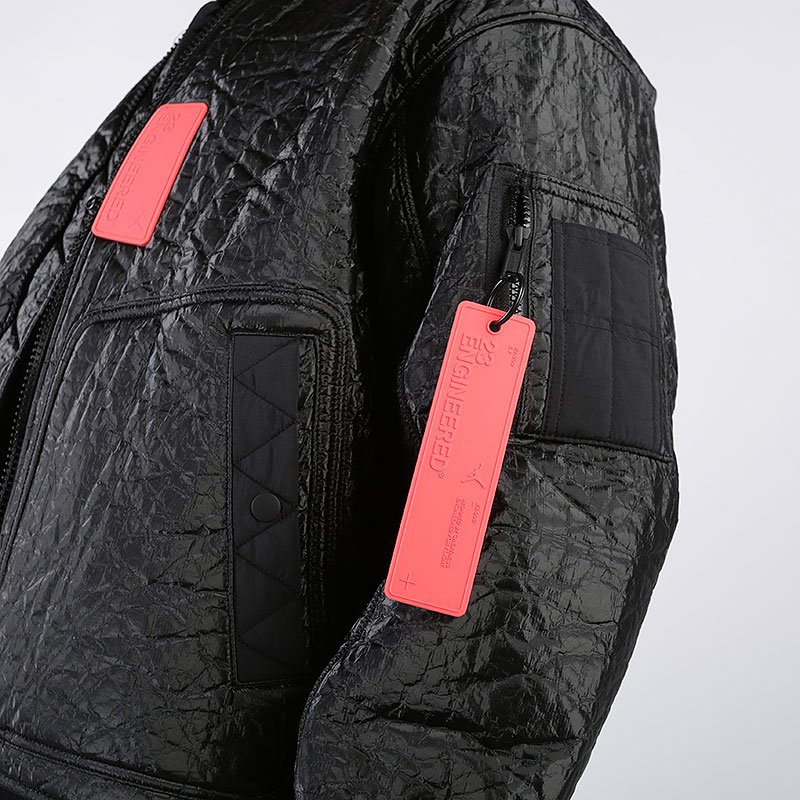 мужская черная куртка Jordan 23 Engineered MA-1 CD5712-010 - цена, описание, фото 5